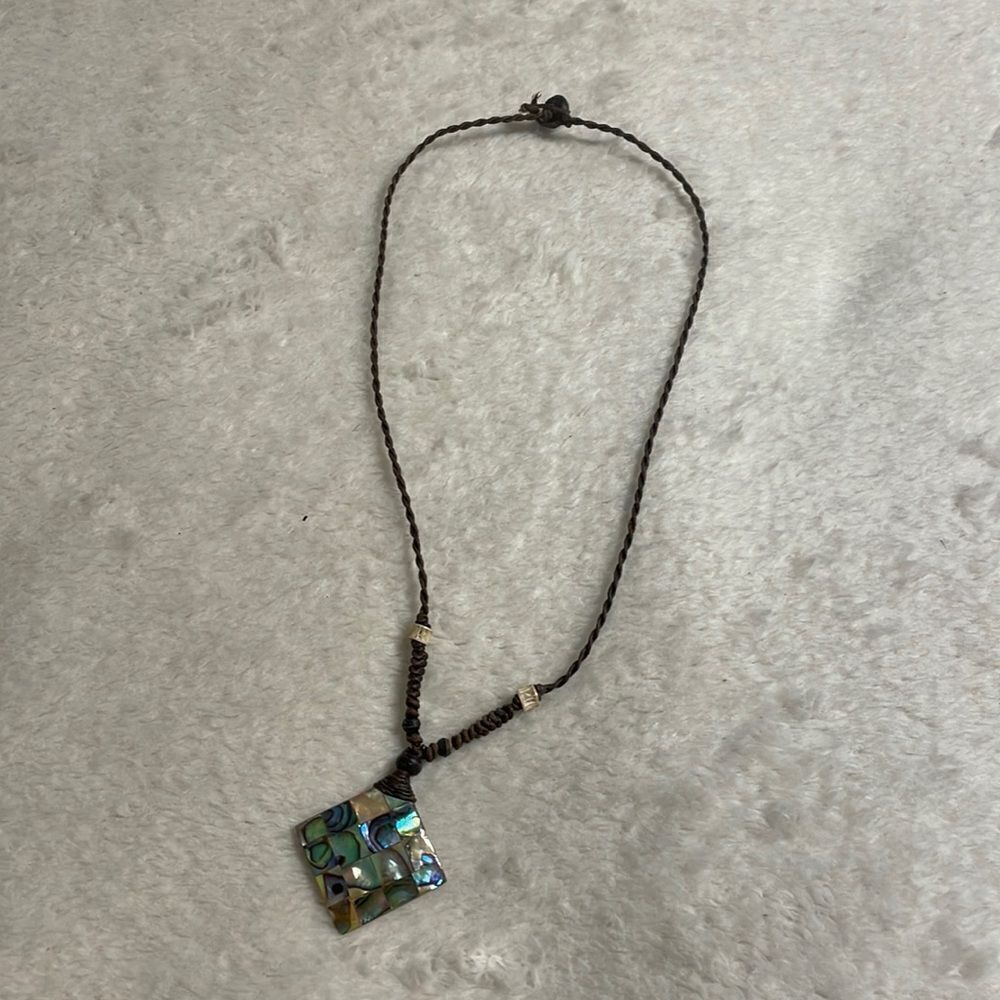 Abalone seashell  necklace